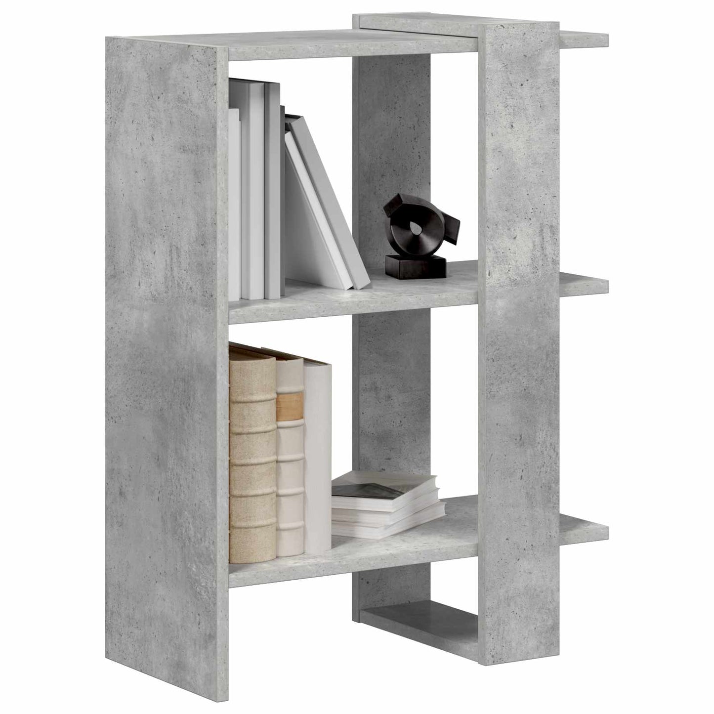 Libreria Grigio cemento 52 x 25 x 71,5 cm Legno multistrato