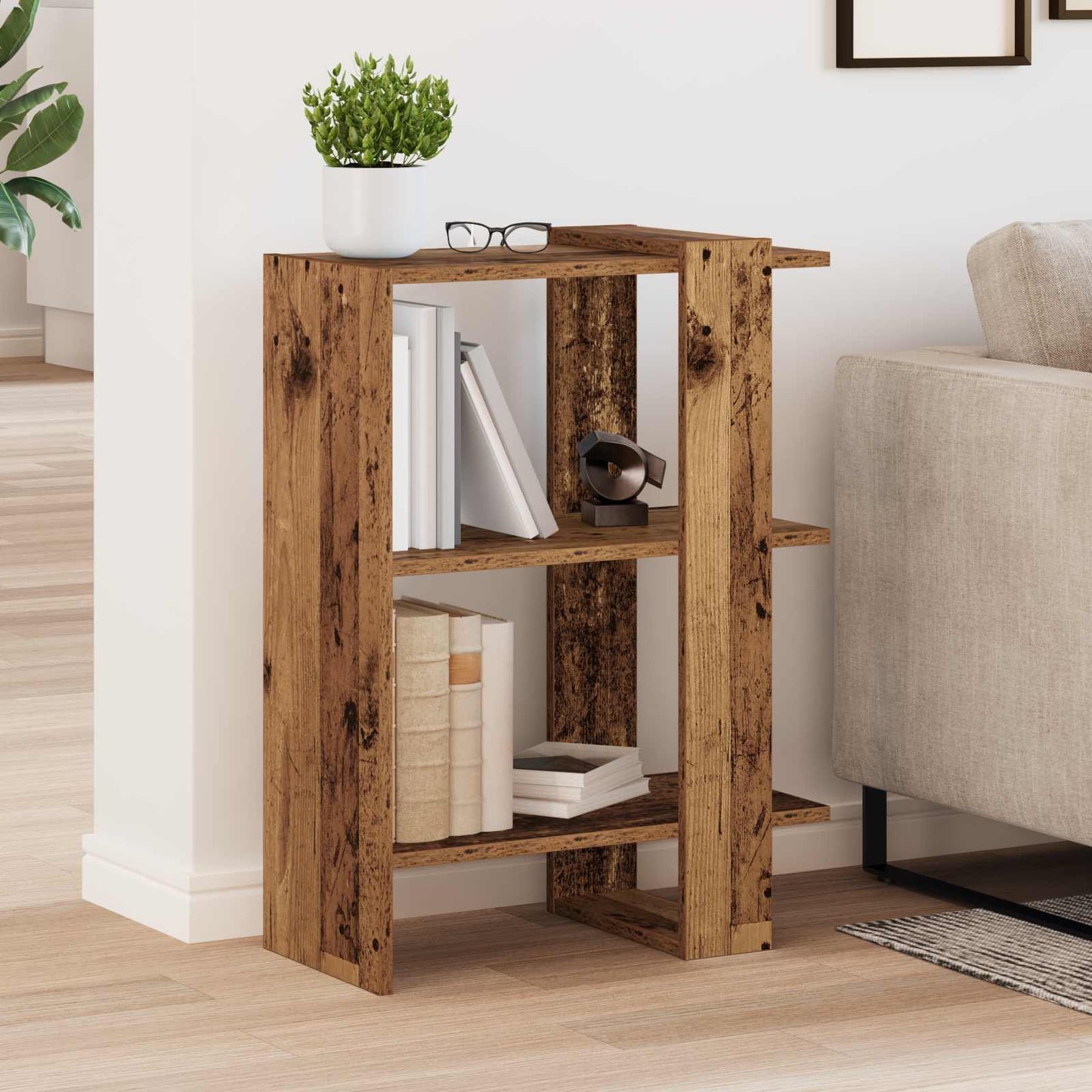 Libreria Legno vecchio 52 x 25 x 71,5 cm Legno multistrato | homemem39