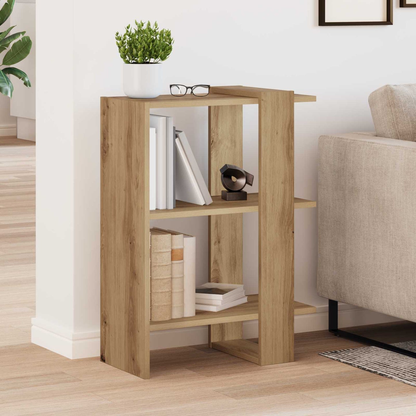 Libreria Rovere artigianale 52 x 25 x 71,5 cm Legno multistrato