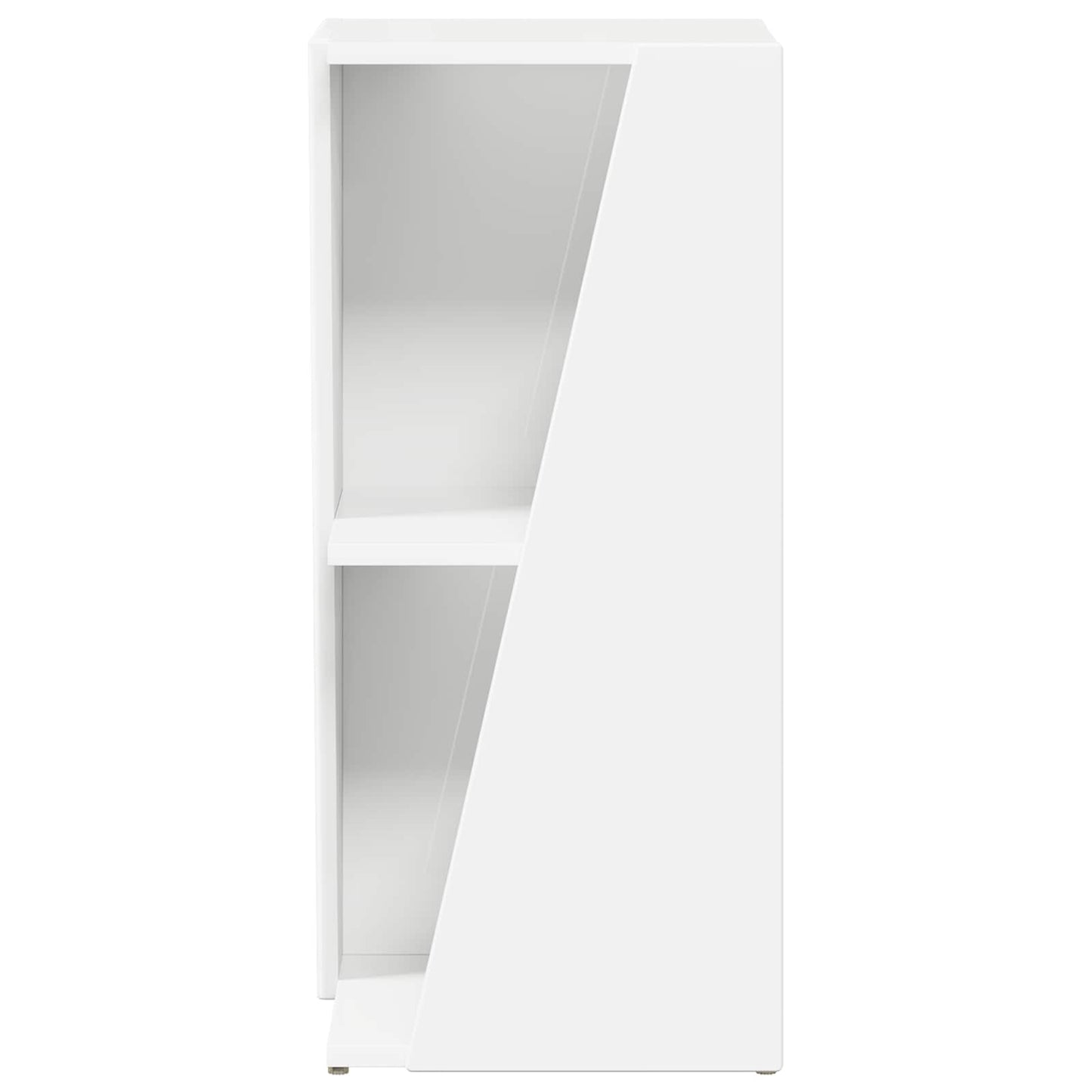 Mensola laterale Bianco 33 x 32 x 70,5 cm Legno multistrato | homemem39