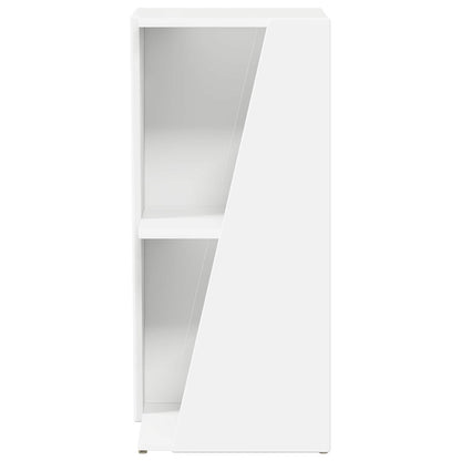Mensola laterale 33 x 32 x 70,5 cm Legno ingegnerizzato Bianco