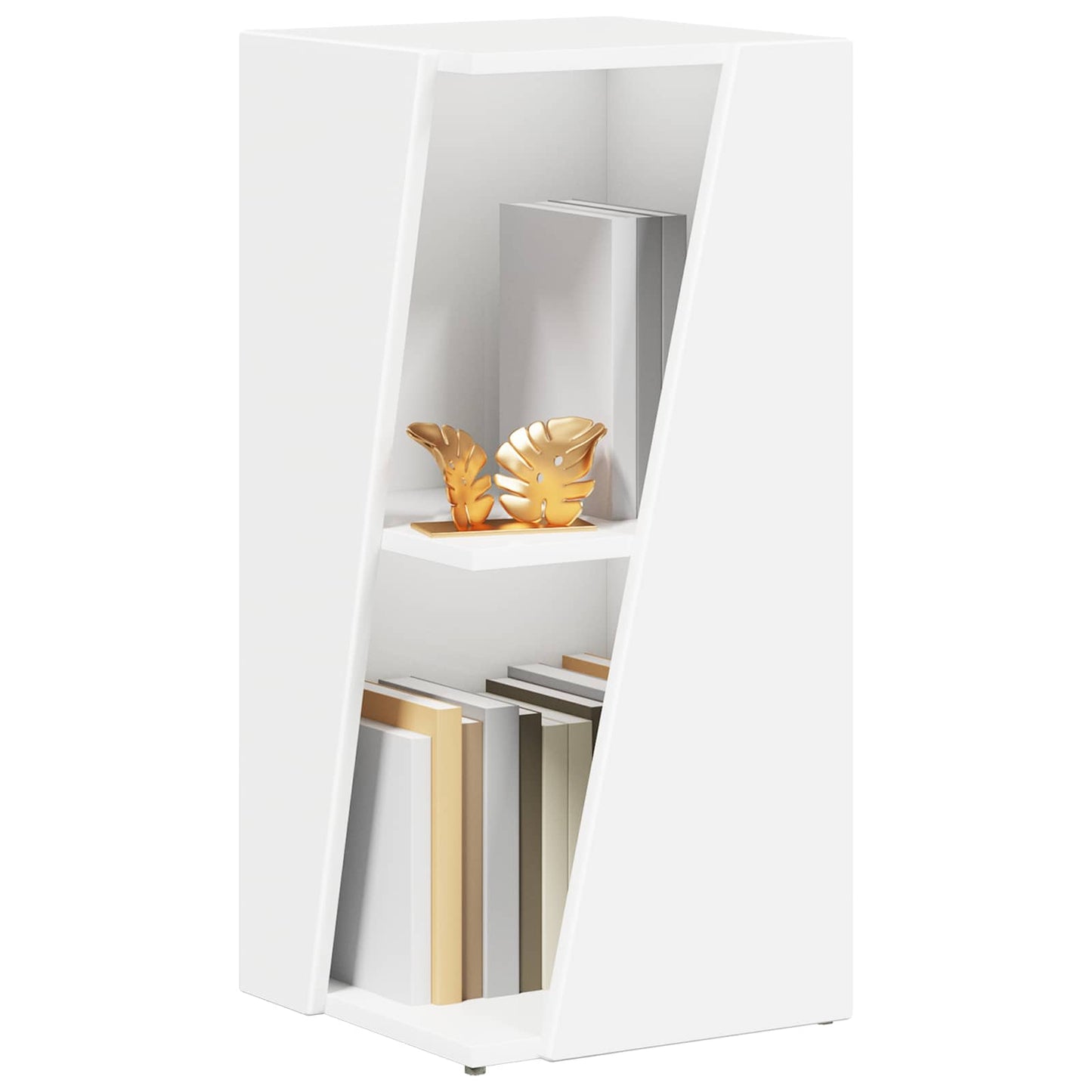 Mensola laterale Bianco 33 x 32 x 70,5 cm Legno multistrato