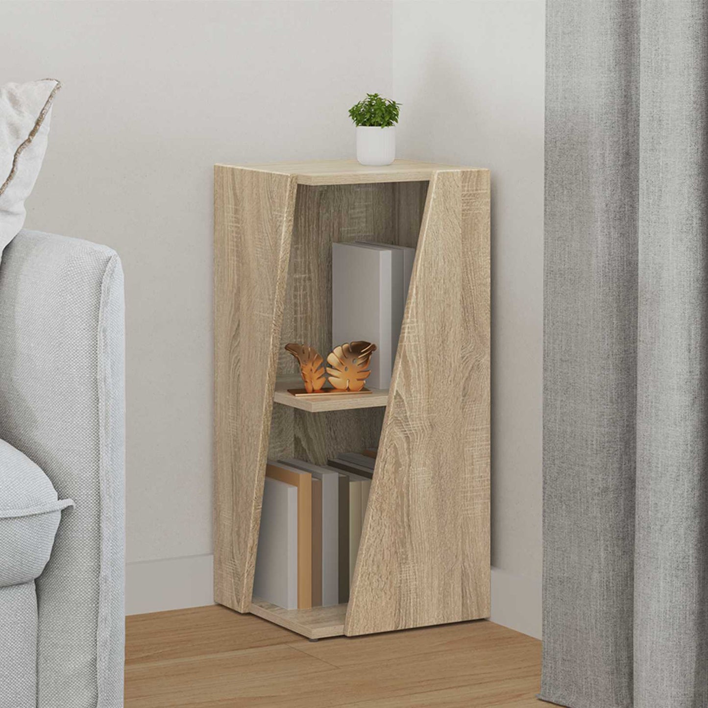 Mensola laterale 33 x 32 x 70,5 cm Legno ingegnerizzato