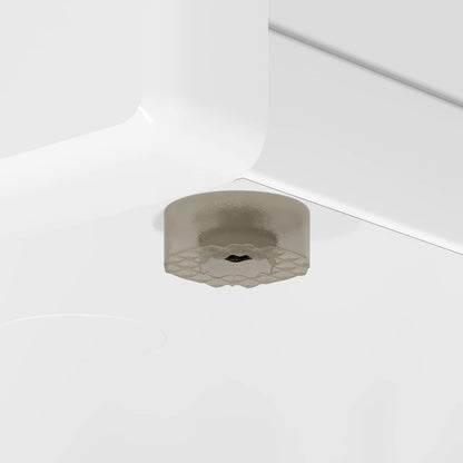 Mensola laterale Bianco Lucido 33 x 32 x 70,5 cm | homemem39