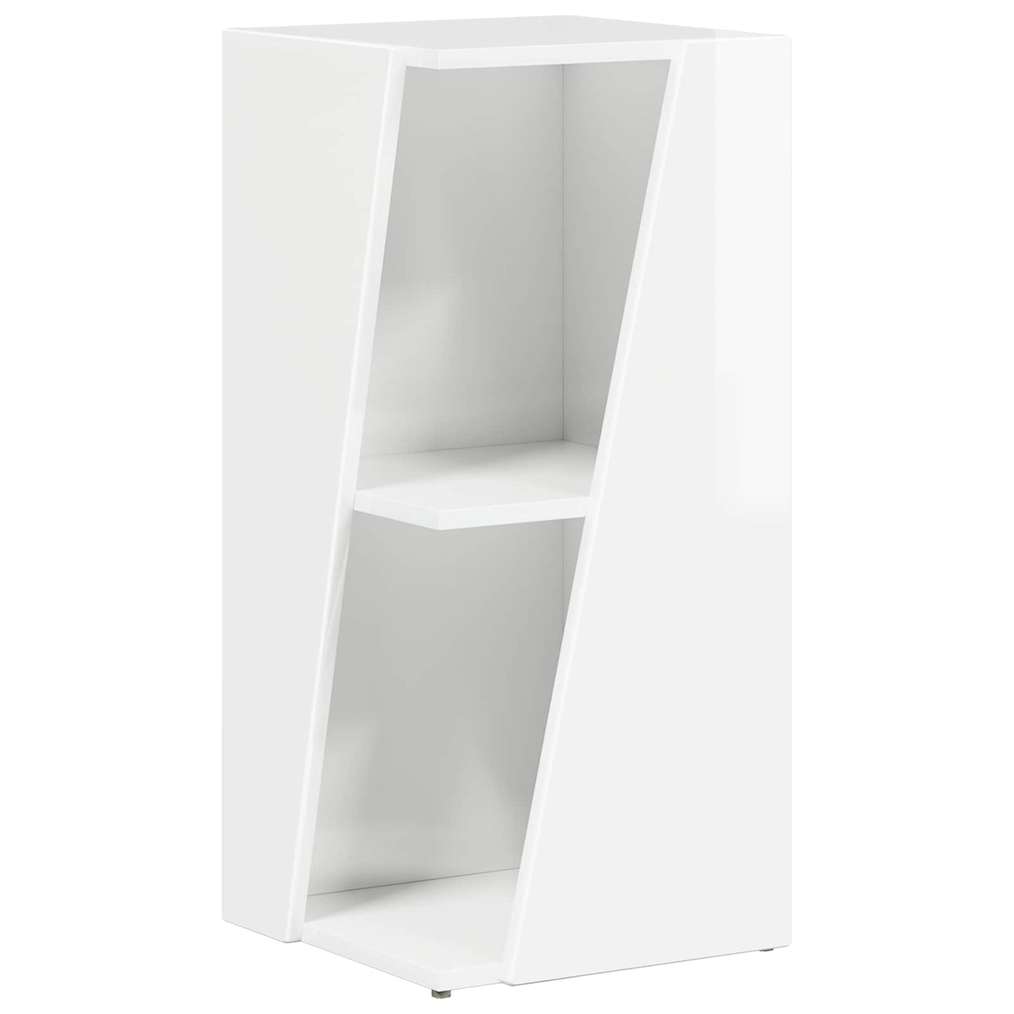 Mensola laterale Bianco Lucido 33 x 32 x 70,5 cm | homemem39