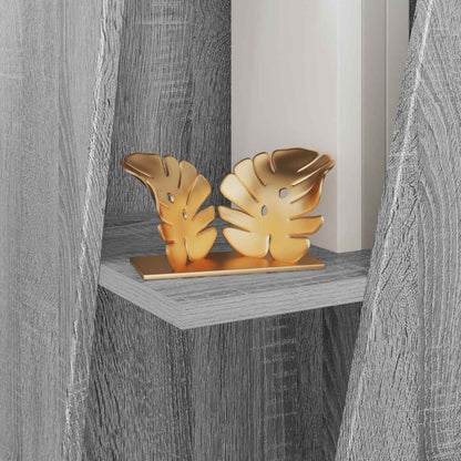 Mensola laterale Grigio Sonoma 33 x 32 x 70,5 cm | homemem39