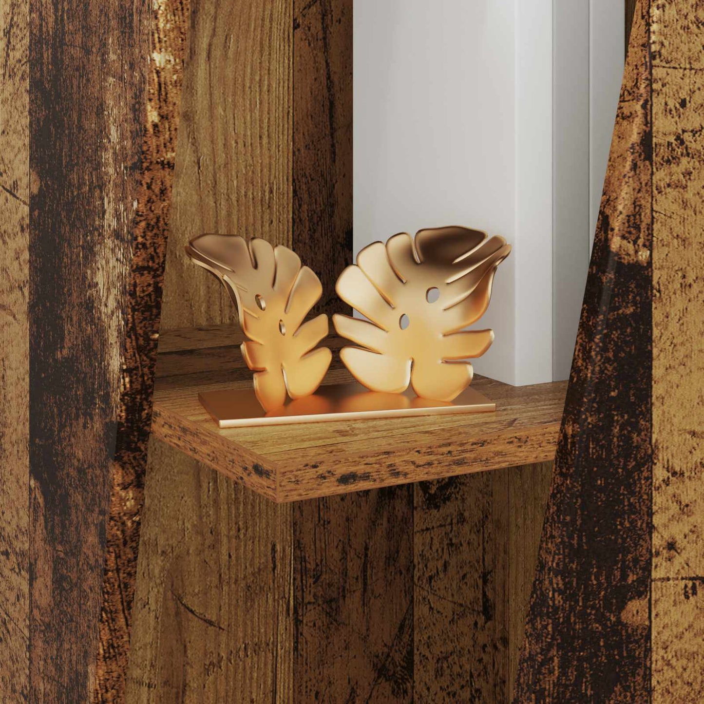 Mensola laterale Legno vecchio 33 x 32 x 70,5 cm | homemem39