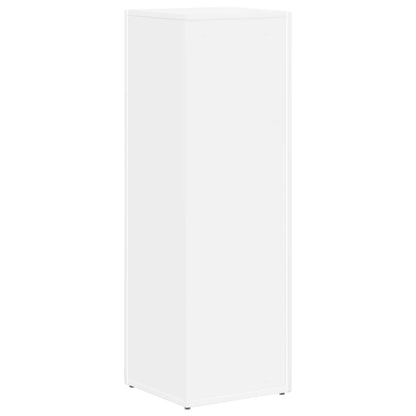 Mensola laterale 33 x 32 x 100,5 cm Legno ingegnerizzato Bianco