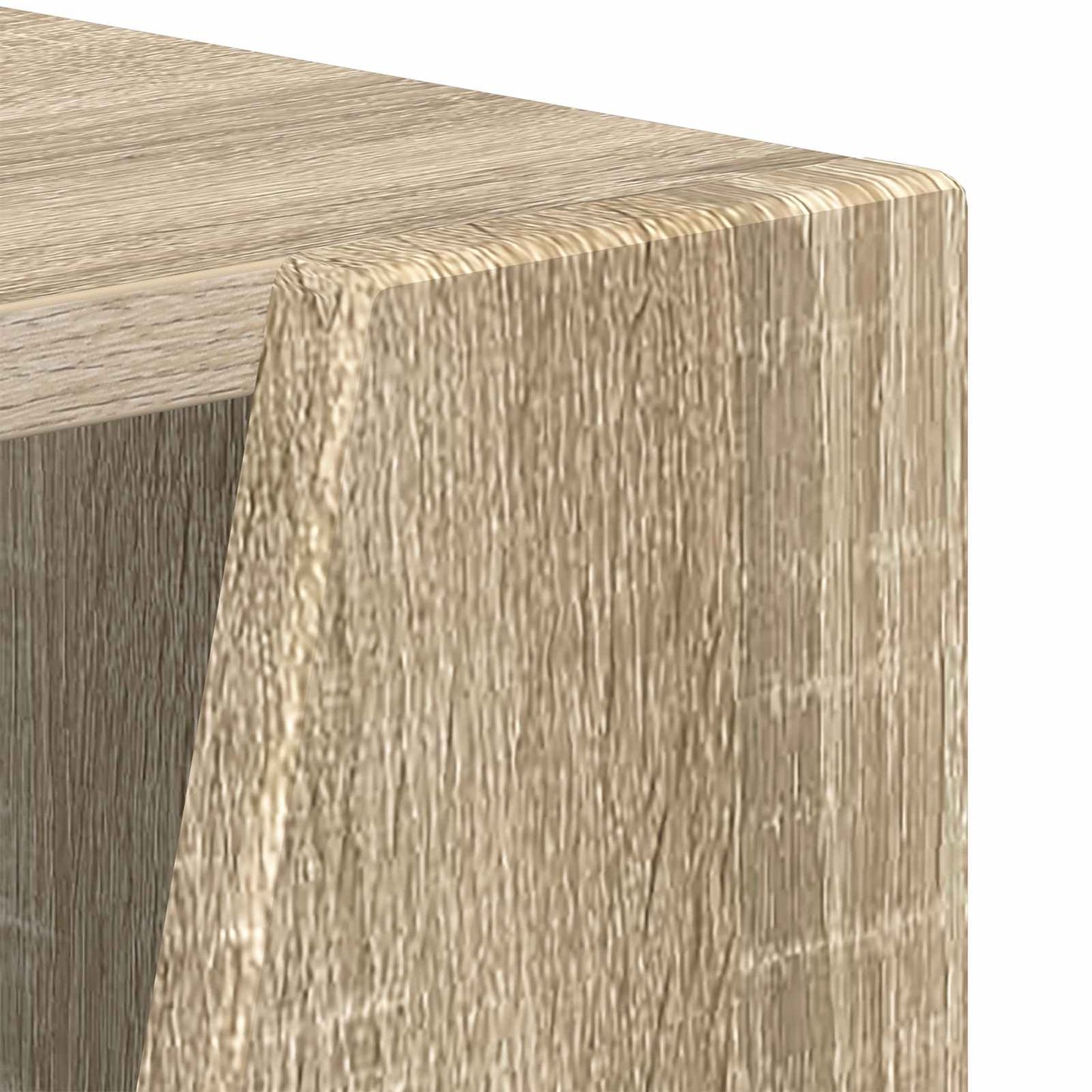 Mensola laterale Rovere Sonoma 33 x 32 x 100,5 cm