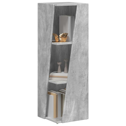 Mensola laterale Grigio cemento 33 x 32 x 100,5 cm