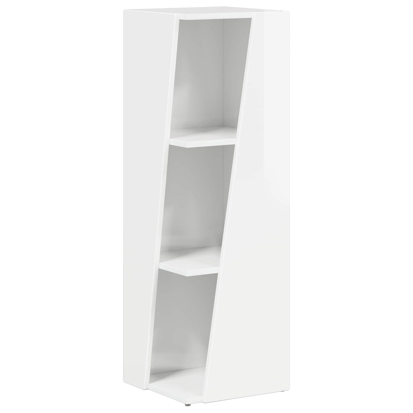 Mensola laterale Bianco Lucido 33 x 32 x 100,5 cm