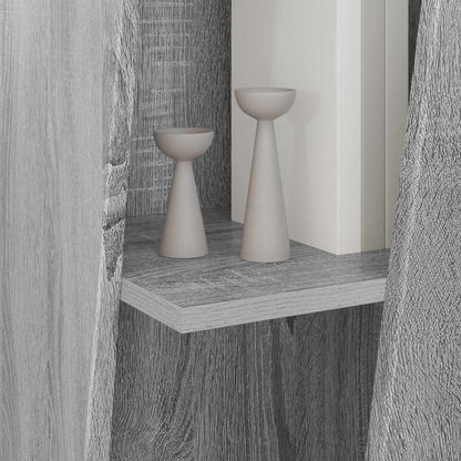 Mensola laterale Grigio Sonoma 33 x 32 x 100,5 cm | homemem39