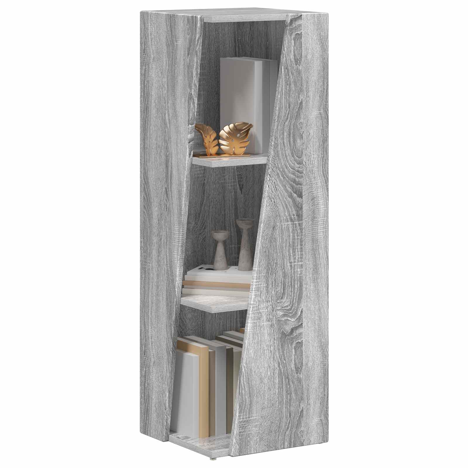 Mensola laterale Grigio Sonoma 33 x 32 x 100,5 cm | homemem39