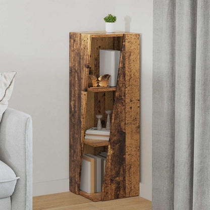 Mensola laterale Legno vecchio 33 x 32 x 100,5 cm