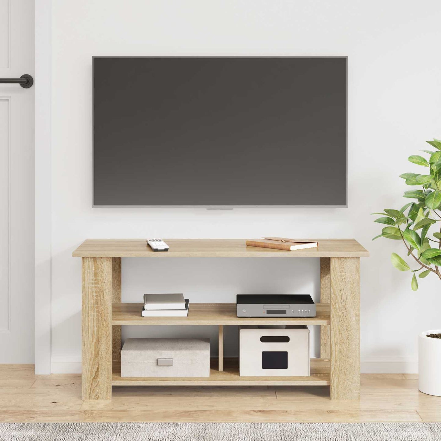 Supporto TV Rovere Sonoma 100 x 40 x 50 cm