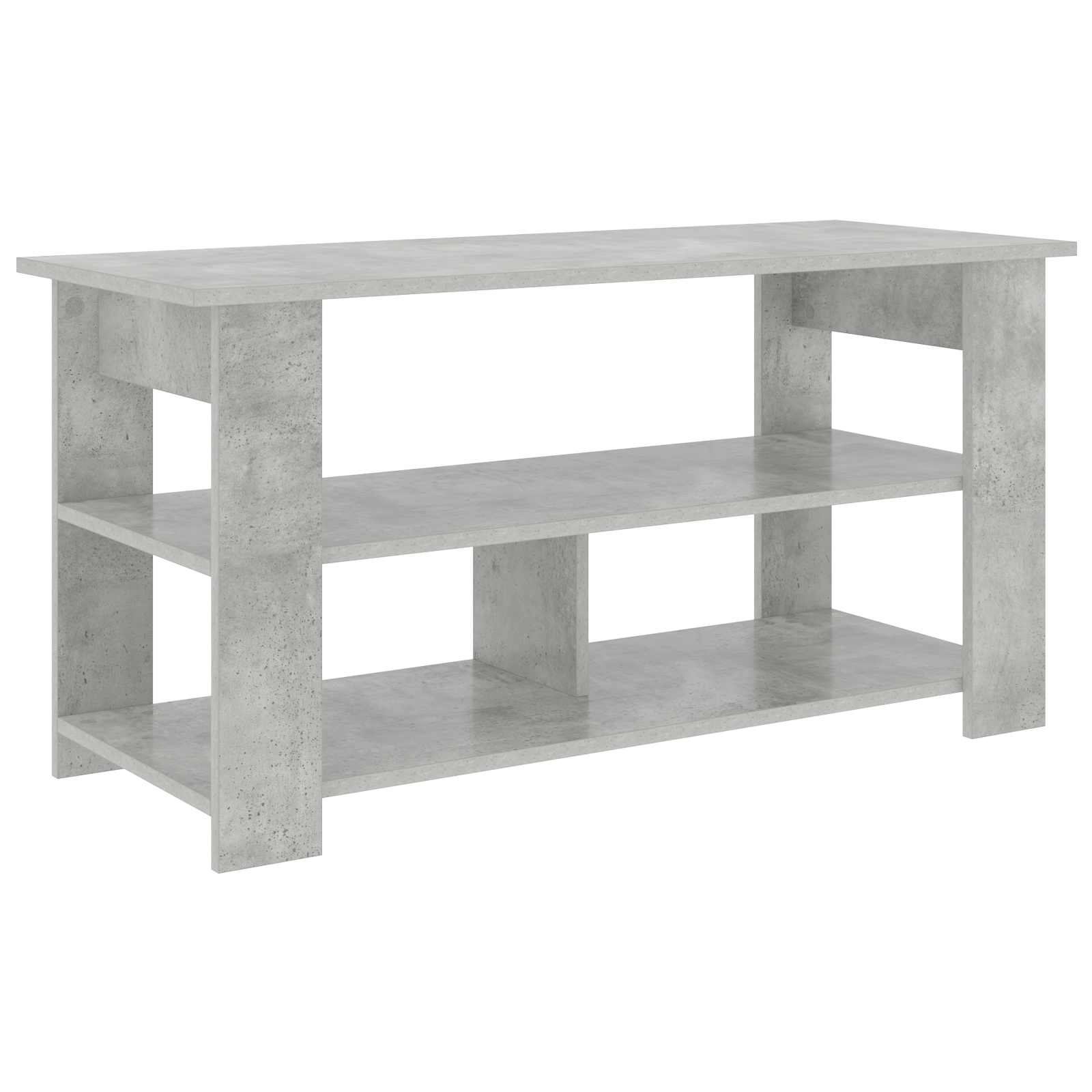 Supporto TV Grigio cemento 100 x 40 x 50 cm | homemem39