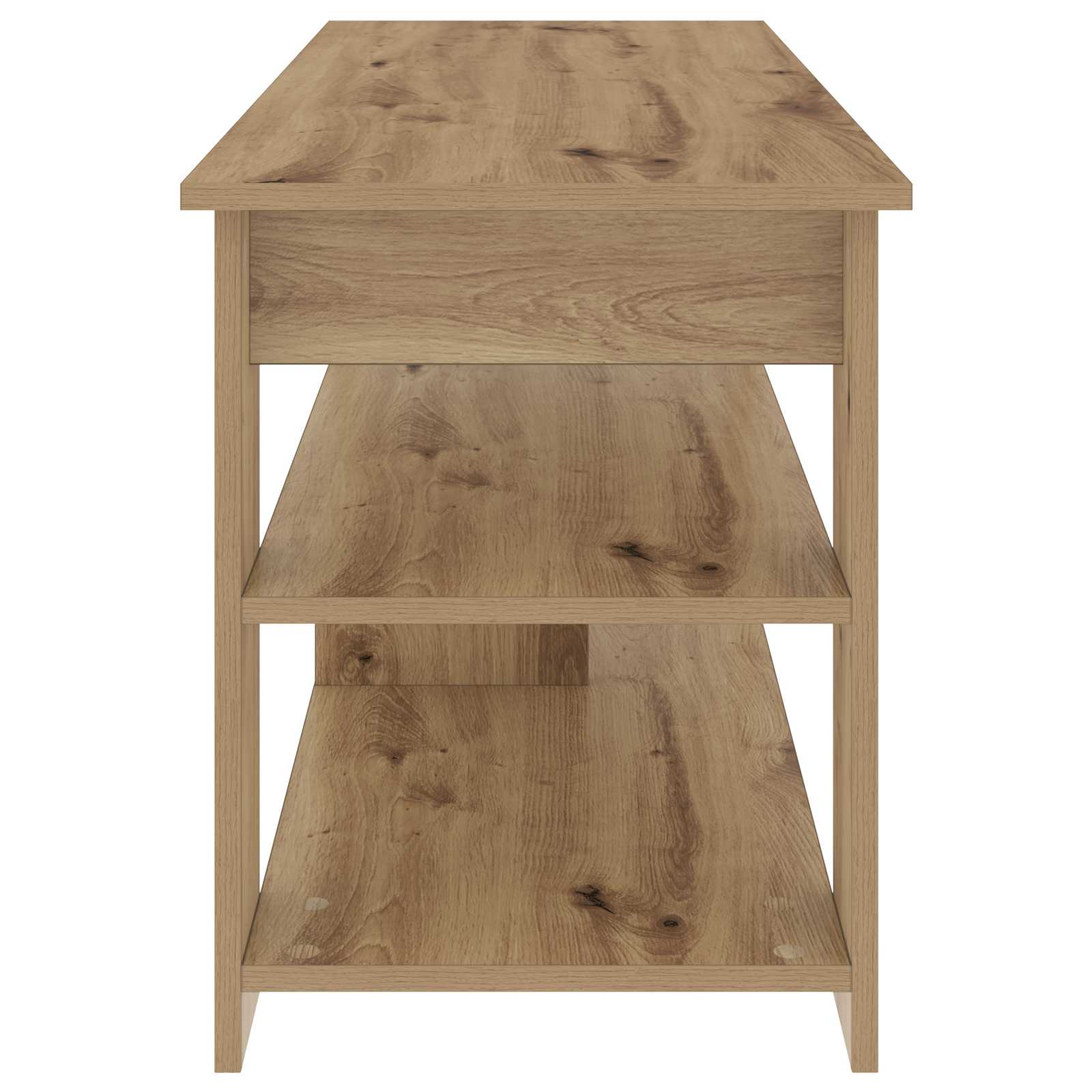 Supporto TV Rovere artigianale 100 x 40 x 50 cm | homemem39