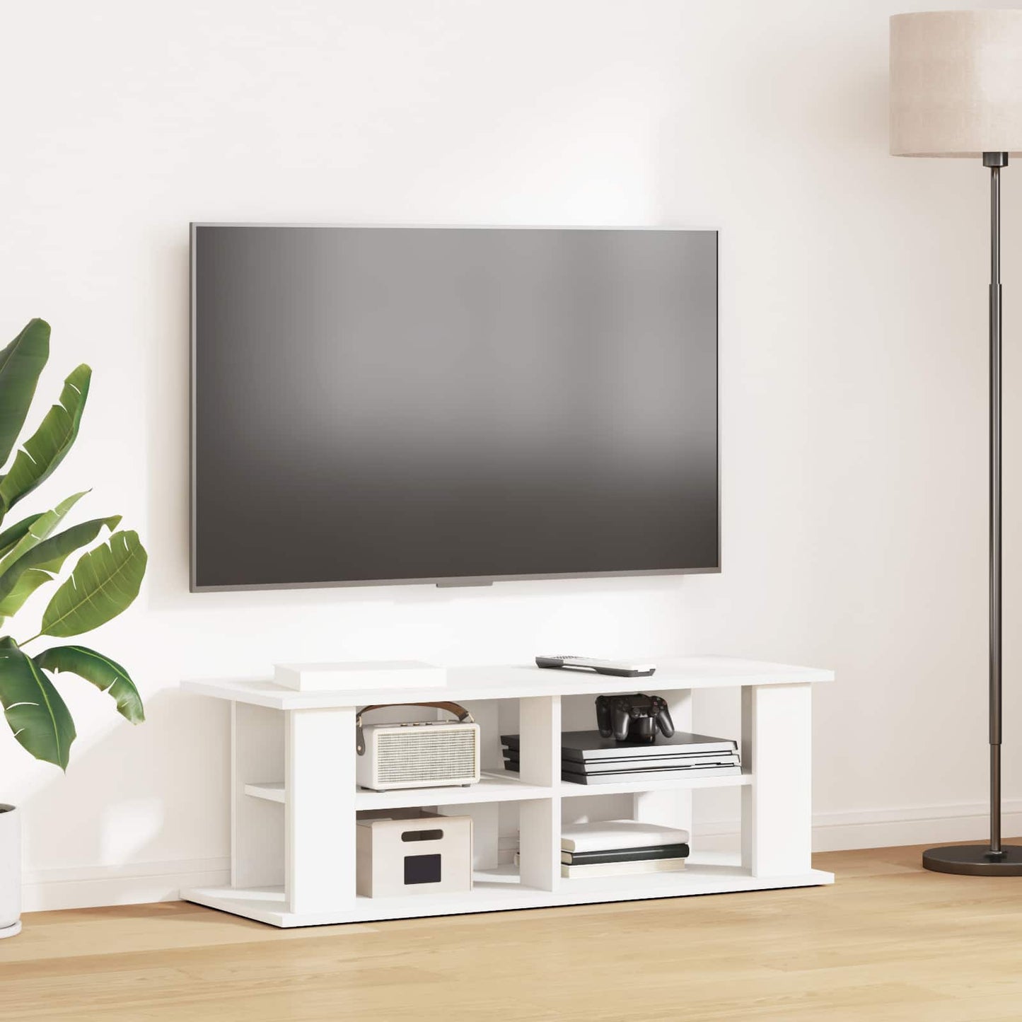 Supporto TV Bianco 96 x 35 x 33,5 cm