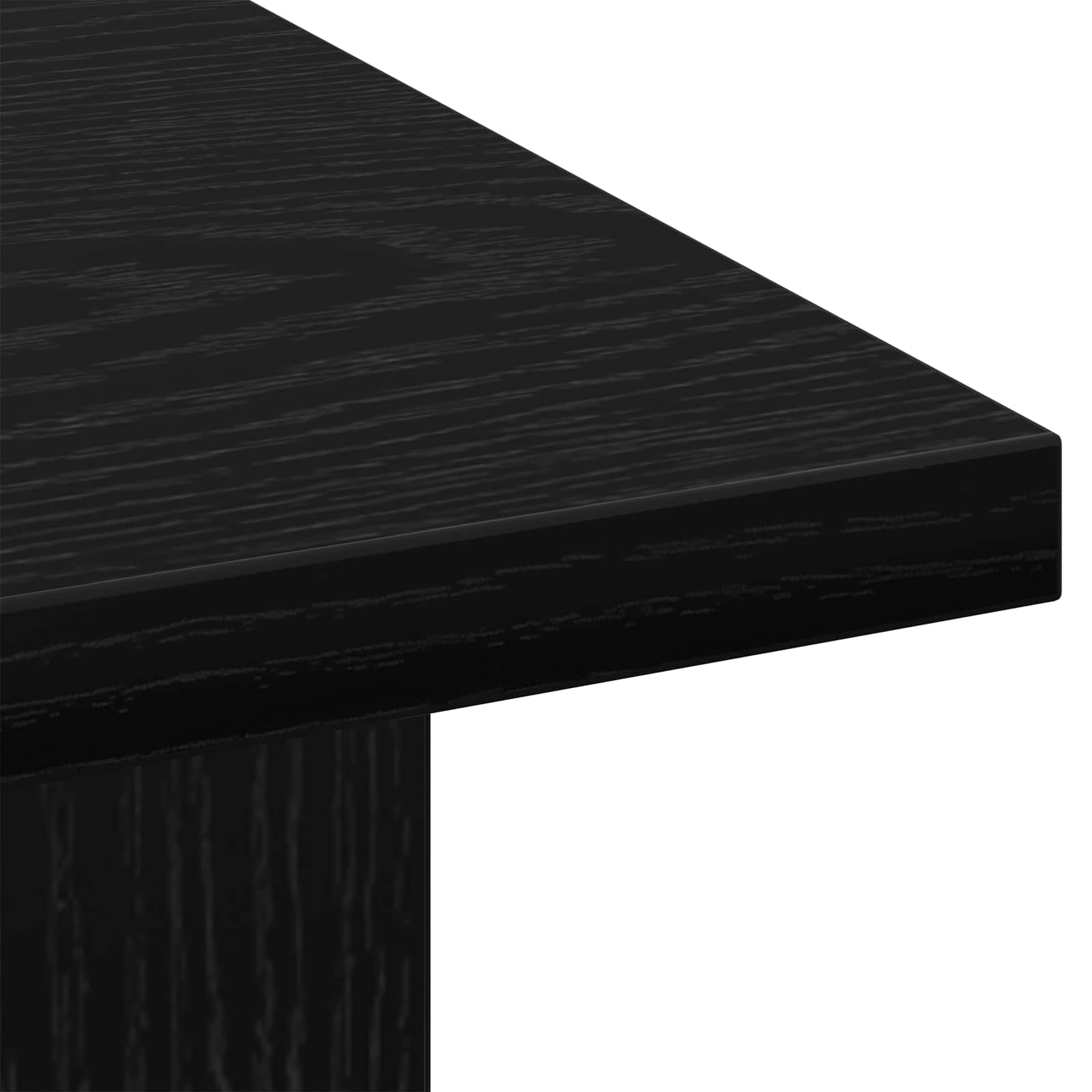 Tavolino da salotto con cassetto Rovere Nero 77 x 55 x 42 cm | homemem39