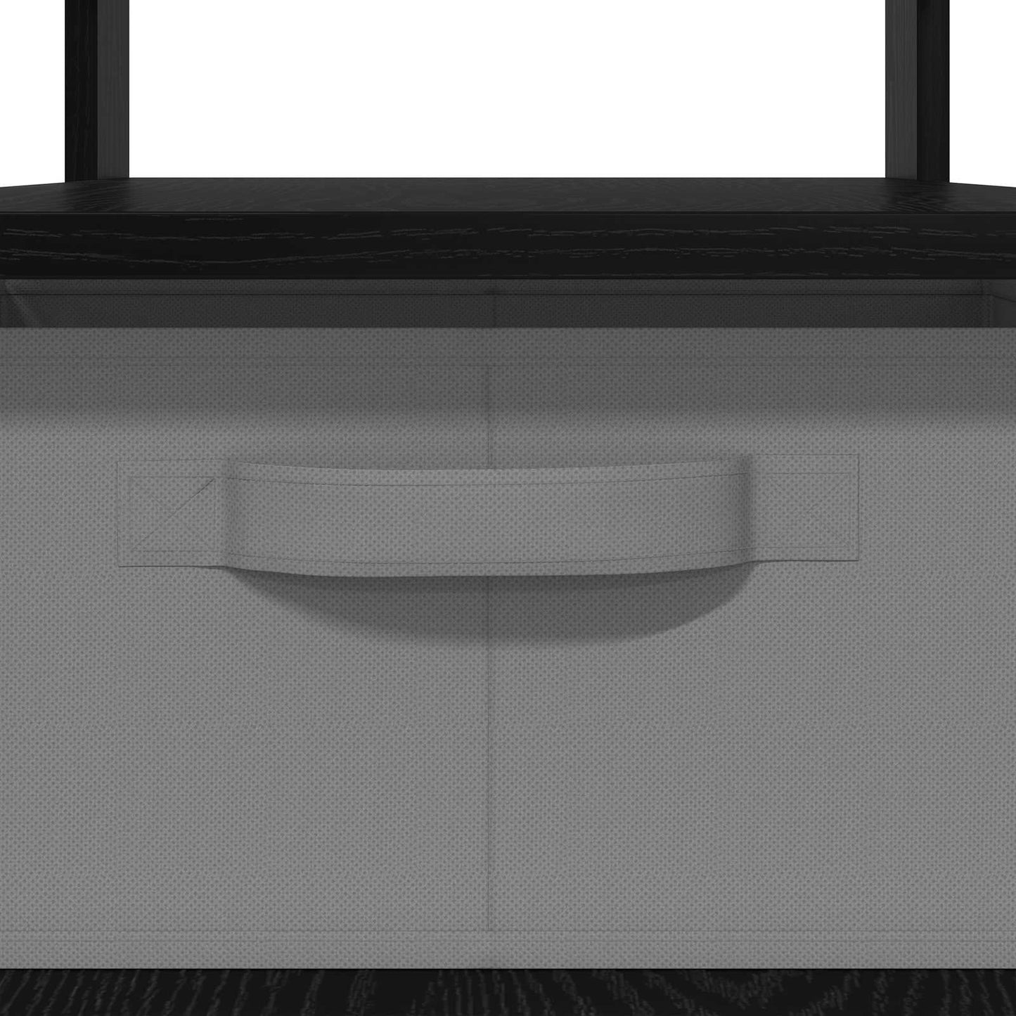 Tavolino da salotto con cassetto Rovere Nero 77 x 55 x 42 cm | homemem39