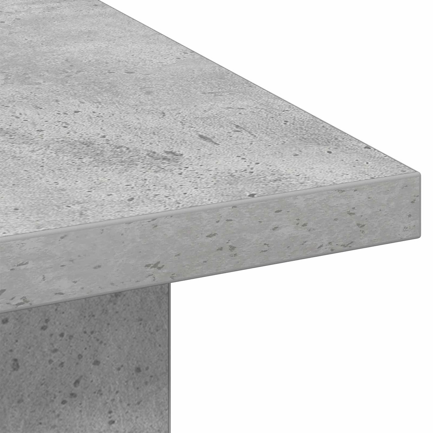Tavolino da salotto con cassetto Grigio cemento 77 x 55 x 42 cm | homemem39