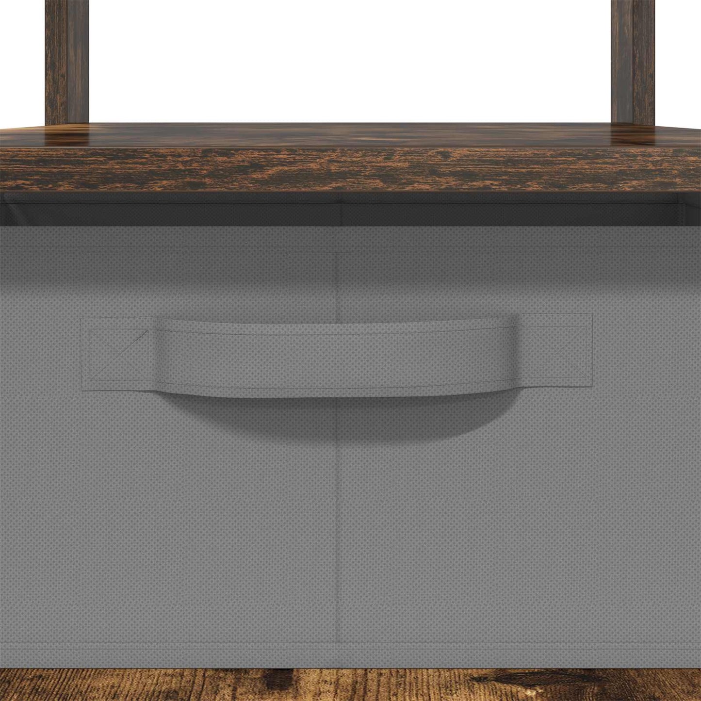 Tavolino da salotto con cassetto Rovere fumé 77 x 55 x 42 cm | homemem39