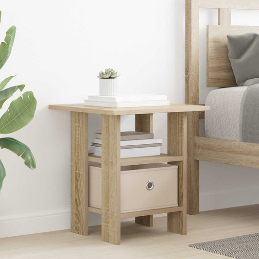 Comodino Rovere Sonoma 41 x 40 x 45 cm Legno ingegnerizzato | homemem39