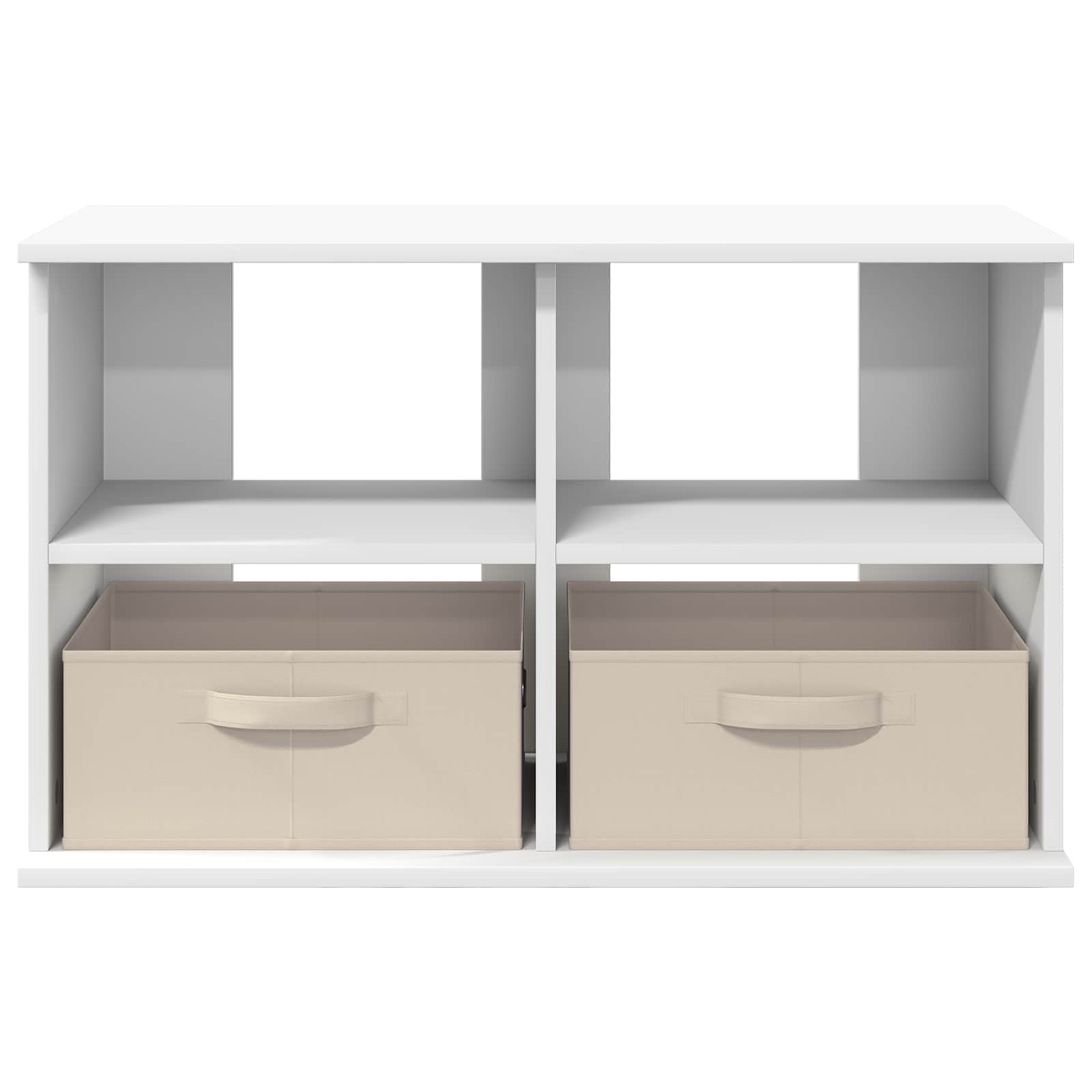 Supporto TV con cassetto Bianco 79 x 40 x 48 cm | homemem39