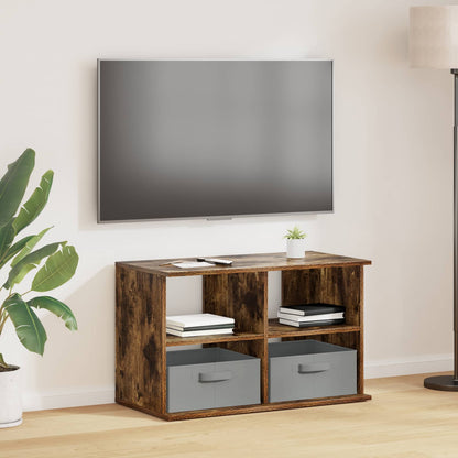 Supporto TV con cassetto Rovere fumé 79 x 40 x 48 cm