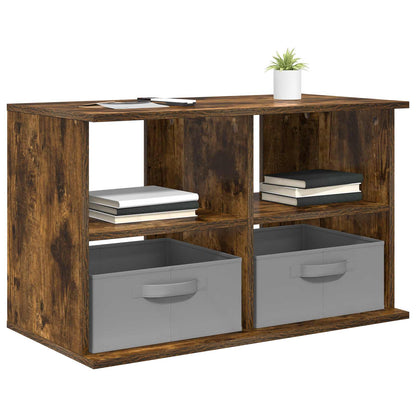 Supporto TV con cassetto Rovere fumé 79 x 40 x 48 cm