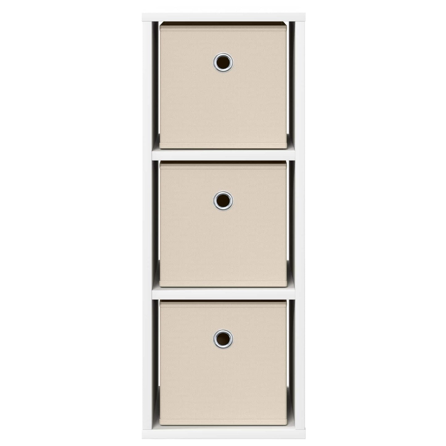 Credenza con cassetto Bianco 25,5 x 22 x 69,5 cm | homemem39