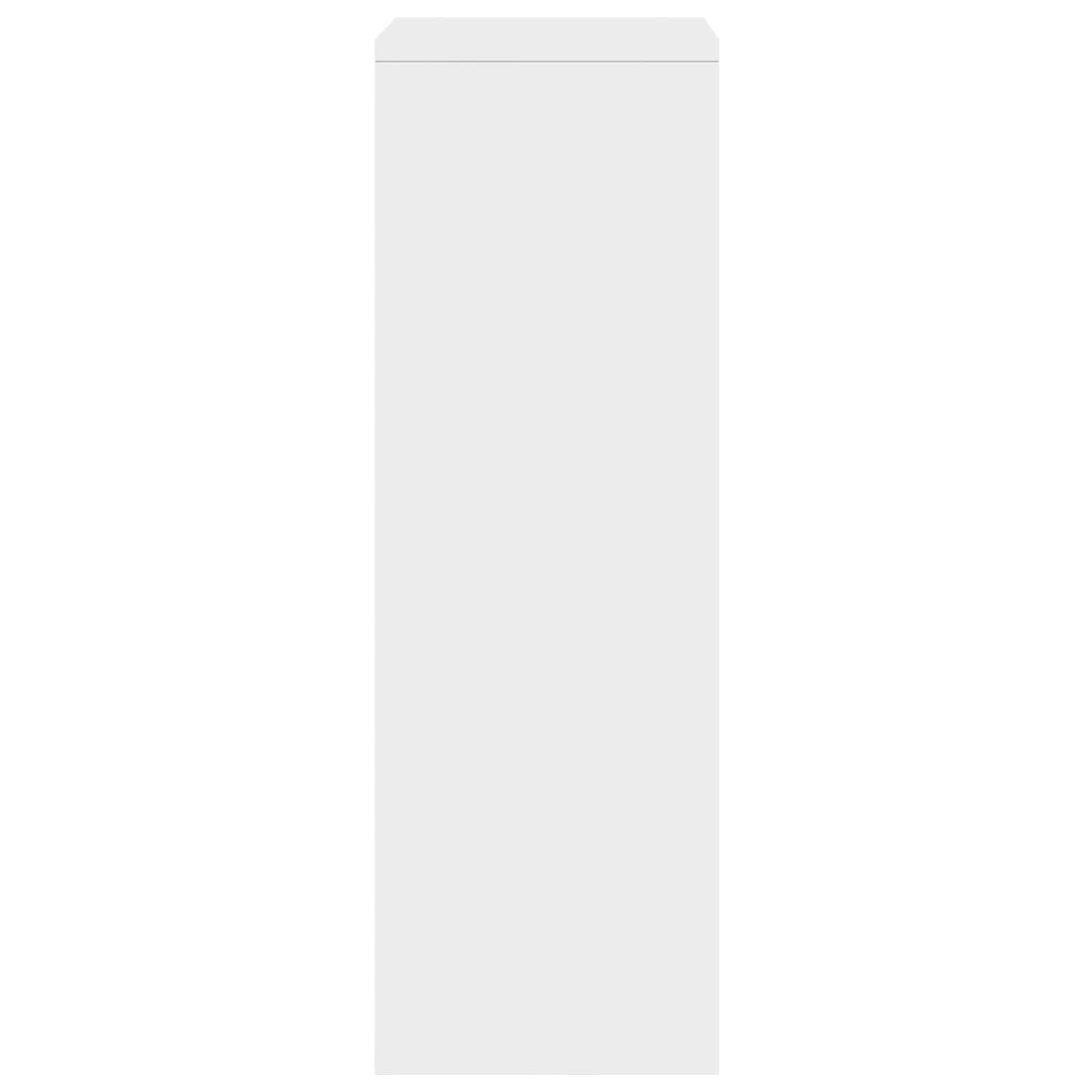 Credenza con cassetto Bianco 25,5 x 22 x 69,5 cm | homemem39