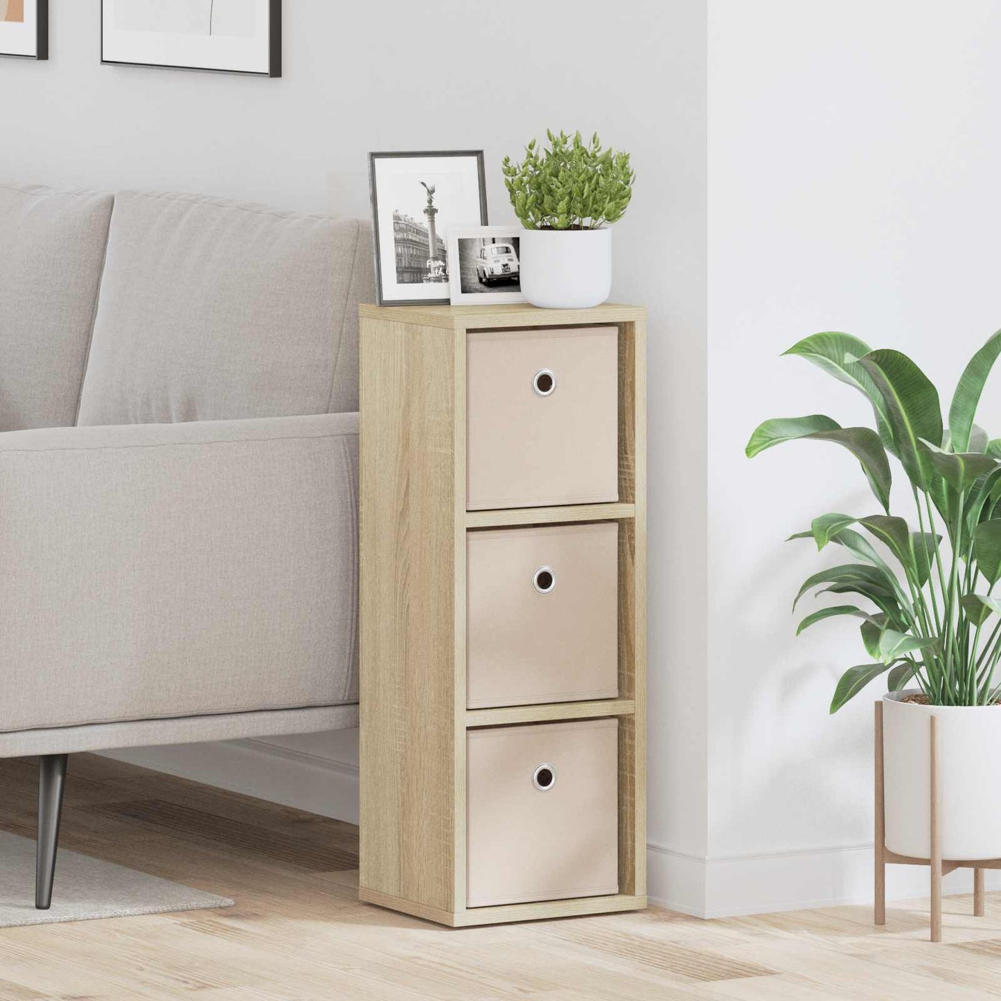 Credenza con cassetto Rovere Sonoma 25,5 x 22 x 69,5 cm | homemem39