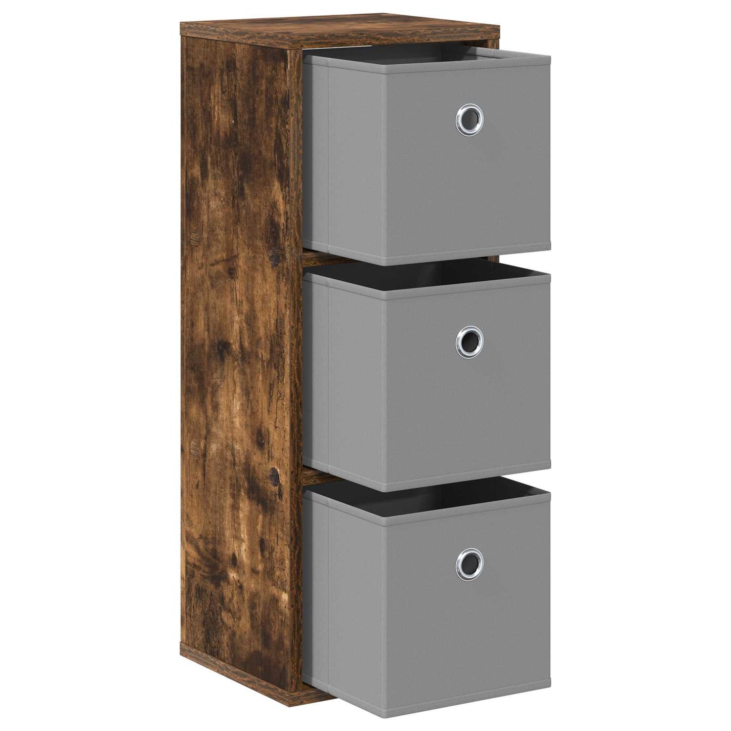 Credenza con cassetto Rovere fumé 25,5 x 22 x 69,5 cm | homemem39