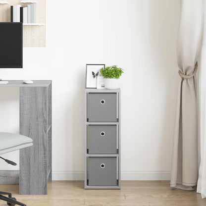 Credenza con cassetto Grigio Sonoma 25,5 x 22 x 69,5 cm | homemem39