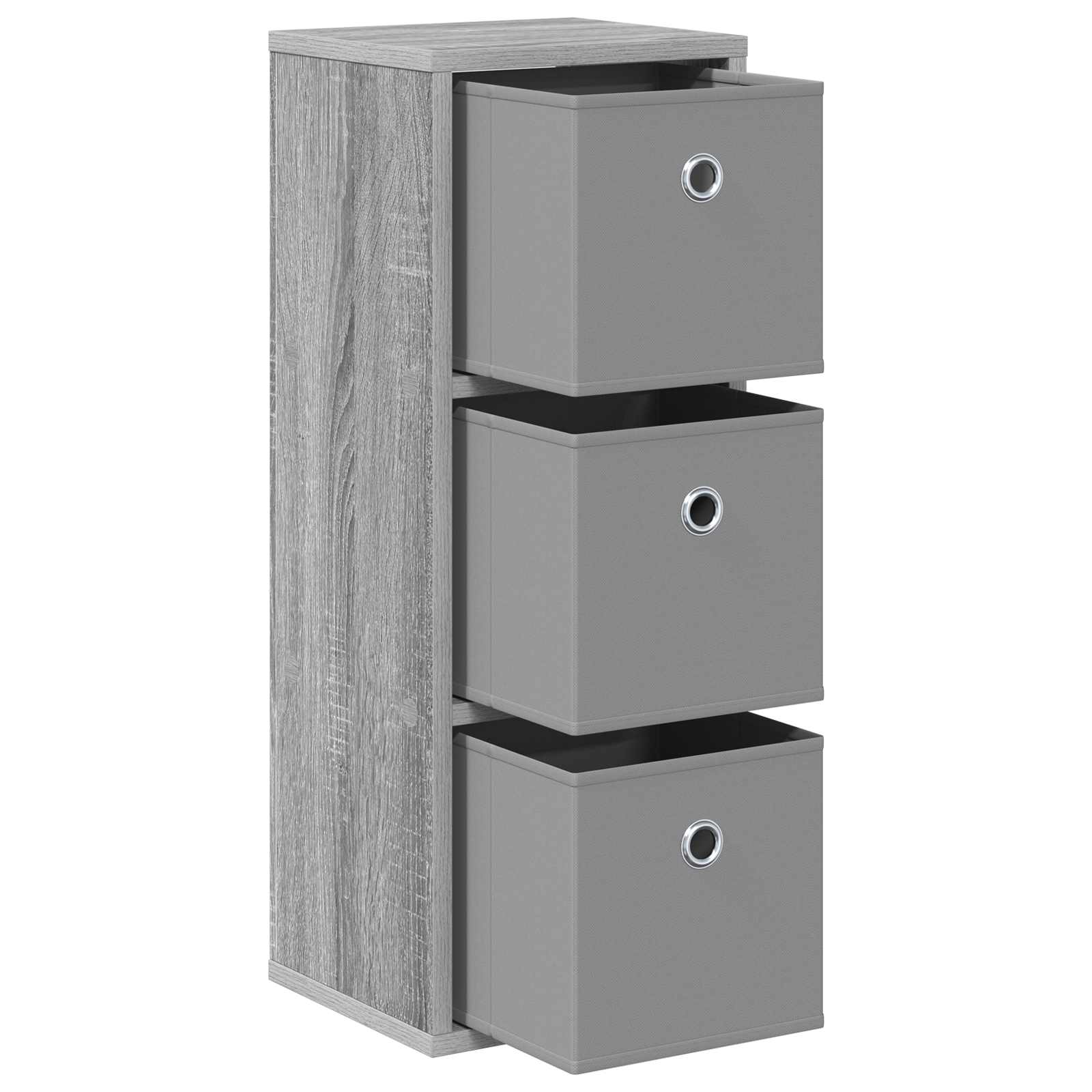 Credenza con cassetto Grigio Sonoma 25,5 x 22 x 69,5 cm | homemem39