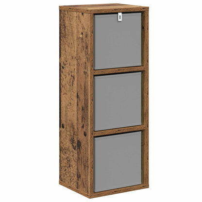 Credenza con cassetto Legno vecchio 25,5 x 22 x 69,5 cm | homemem39