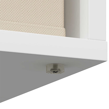 Credenza con cassetto Bianco 30,5 x 27 x 84,5 cm | homemem39