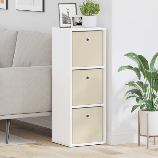 Credenza con cassetto Bianco 30,5 x 27 x 84,5 cm | homemem39