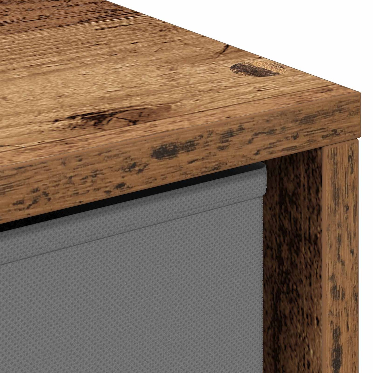 Credenza con cassetto Legno vecchio 30,5 x 27 x 84,5 cm | homemem39