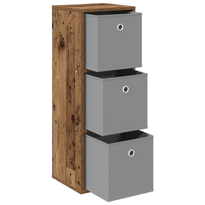 Credenza con cassetto Legno vecchio 30,5 x 27 x 84,5 cm | homemem39