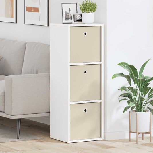 Credenza con cassetto Bianco 35 x 32 x 99,5 cm | homemem39