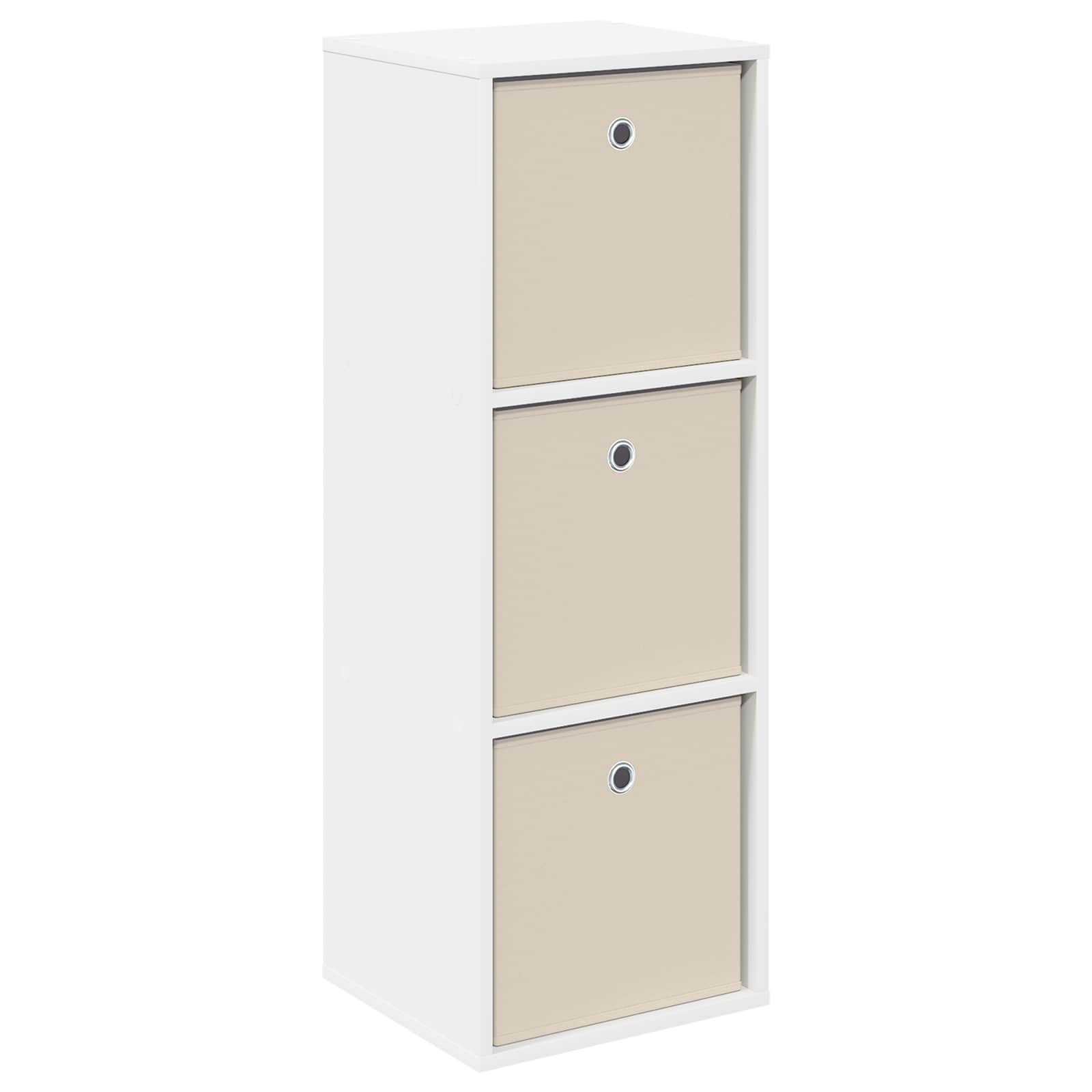 Credenza con cassetto Bianco 35 x 32 x 99,5 cm | homemem39