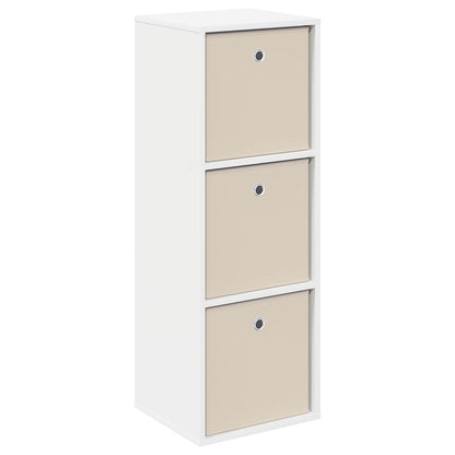 Credenza con cassetto Bianco 35 x 32 x 99,5 cm | homemem39