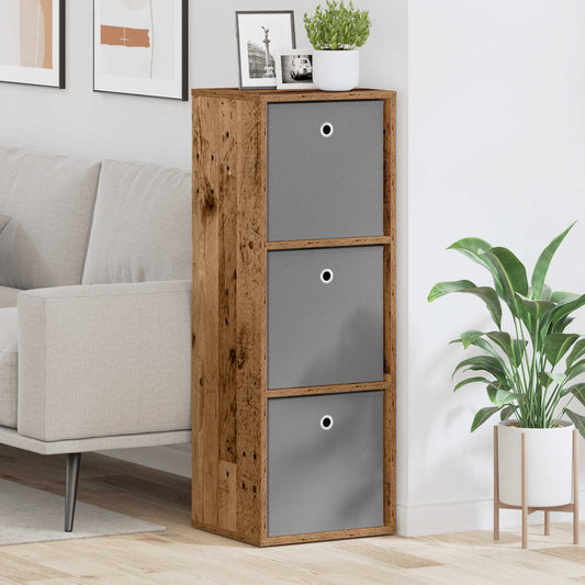 Credenza con cassetto Legno vecchio 35 x 32 x 99,5 cm | homemem39