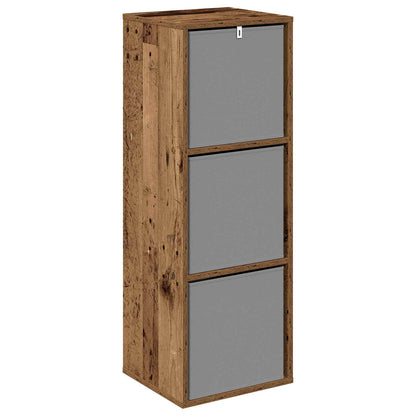 Credenza con cassetto Legno vecchio 35 x 32 x 99,5 cm | homemem39
