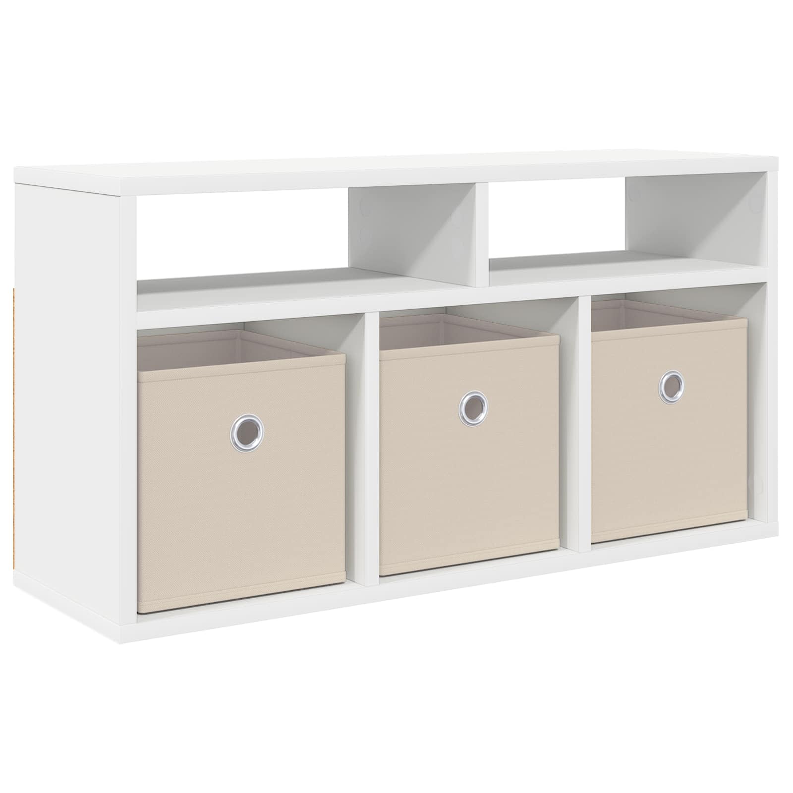 Lowboard con cassetto Bianco 72 x 22,5 x 38 cm | homemem39