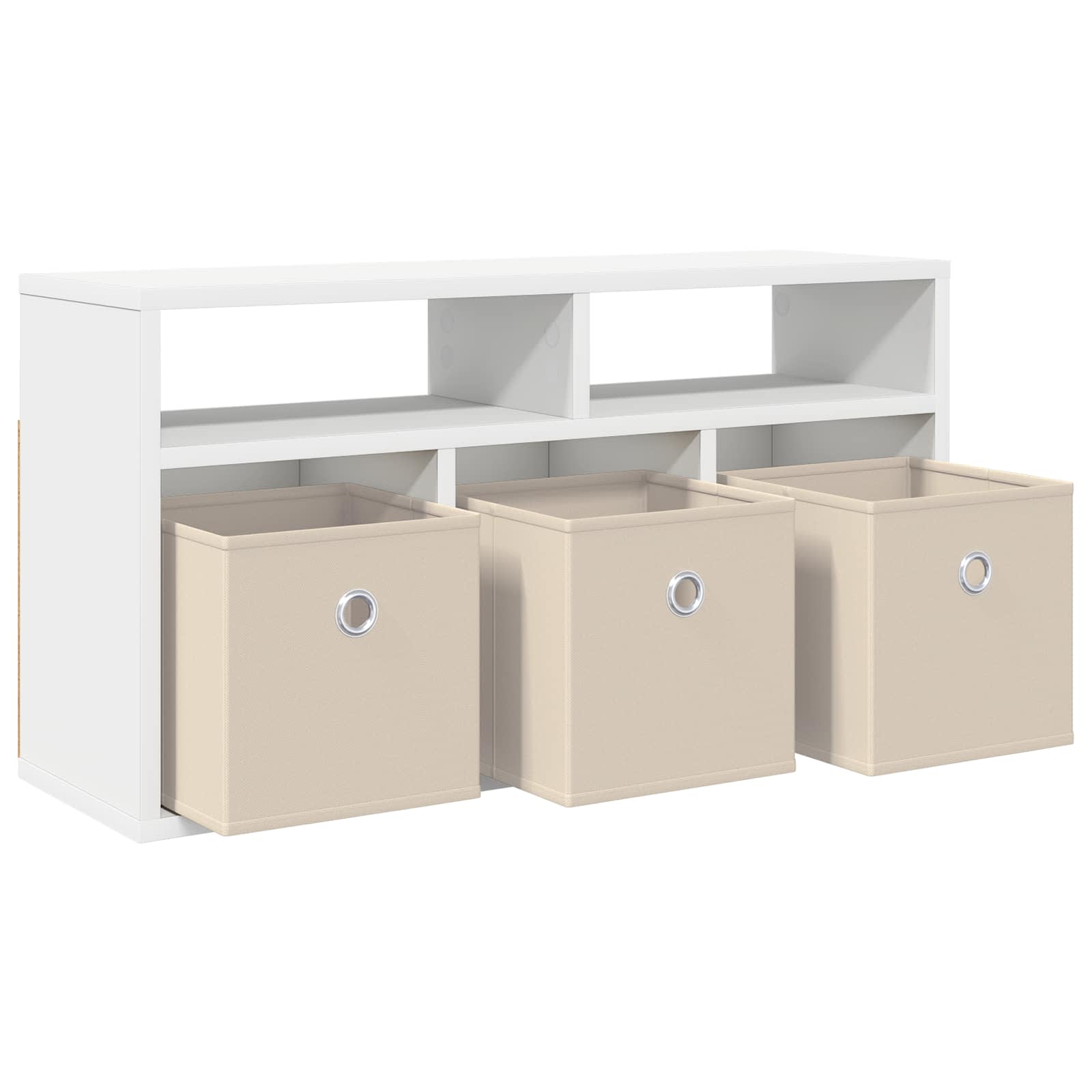 Lowboard con cassetto Bianco 72 x 22,5 x 38 cm | homemem39