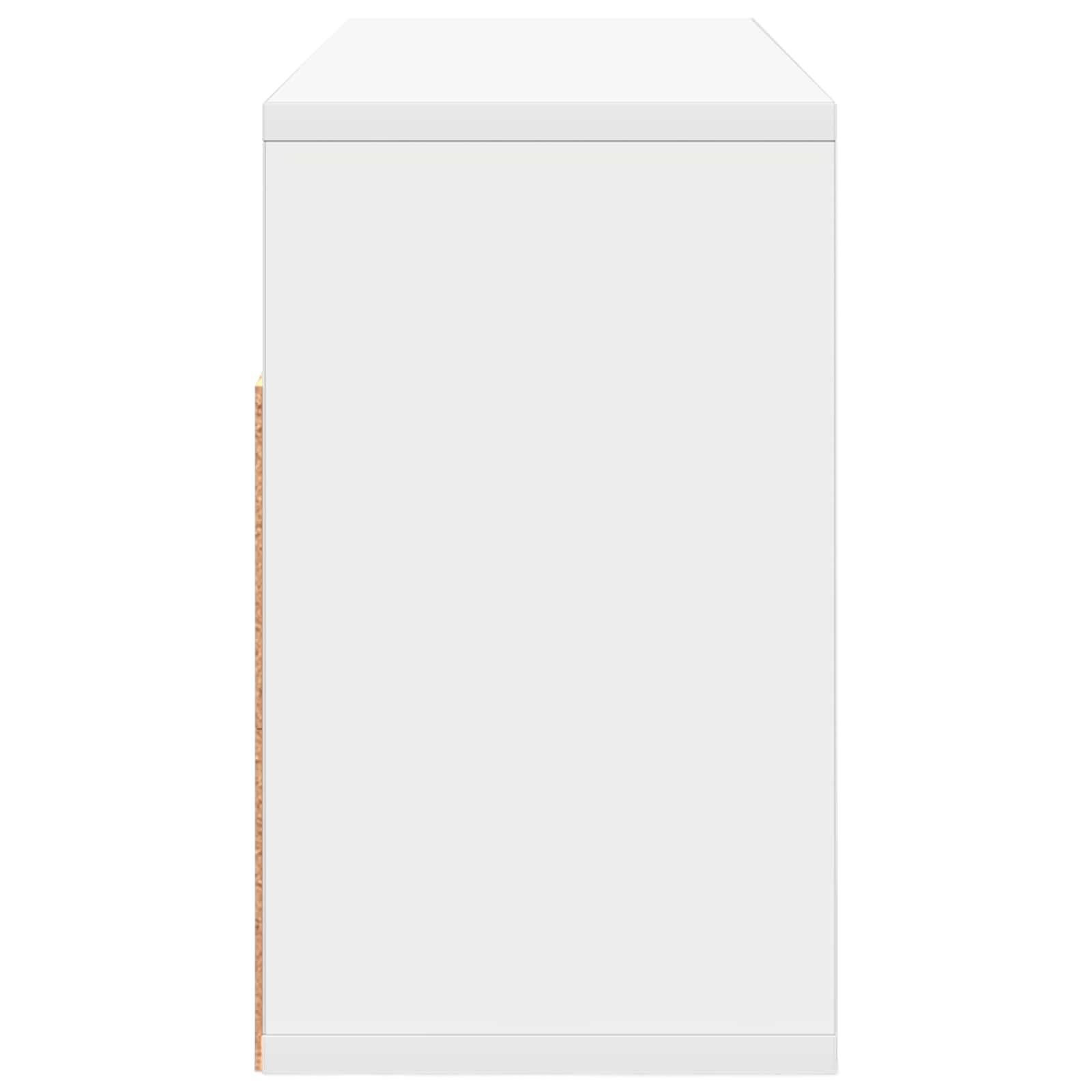 Lowboard con cassetto Bianco 72 x 22,5 x 38 cm | homemem39