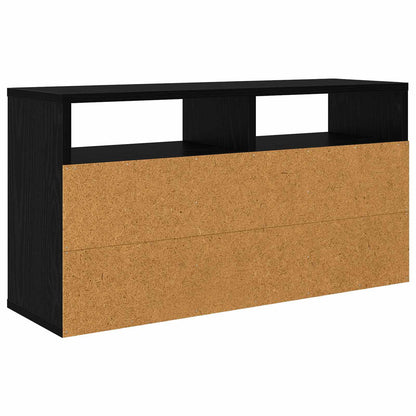 Lowboard con cassetto Rovere Nero 72 x 22,5 x 38 cm | homemem39